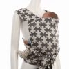 Daiesu Jigsaw Black Wrap Conversion Mei Tai Carrier